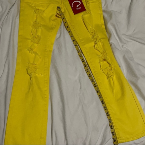 RPM Lemon Yellow Jeans - Picture 9 of 9